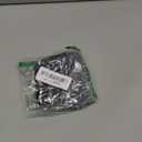 PRADOG Chain Dog Leash Metal Chew Proof 12MM Pet Leash Chain with Leather Padded Handle for Large Medium Small Dogs(Total Length of 4ft)