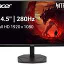 Acer Nitro 24.5 Inch Full HD 1920 x 1080 ZeroFrame Design PC Gaming Monitor | AMD FreeSync Premium | Up to 280Hz Refresh | 1ms (VRB) | One Display Port 1.4 and Two HDMI 2.0 Ports | KG251Q Z1biip