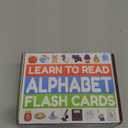 THE BAMBINO TREE Alphabet Flash Cards - Thick ABC Flash Cards for Kids Ages 3-6 - Lowercase & Uppercase Letter Recognition Learning Game