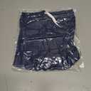 Haloumoning Boys Corduroy Shorts Kids Casual Elastic Waist Drawstring Summer Shorts with Pockets 5-14 Years (Navy Blue)