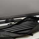 Photo Backdrop Stand - Heavy Duty Banner Holder Adjustable Photography Poster Stand - Height Up to 8x8 ft for Trade Show, Photo Booth, Parties, Wedding, Birthday, Photoshoot Background