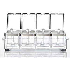 Crystal Seasoning Box 4 Pac 4 Pcs 10x3