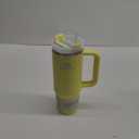 STANLEY Quencher H2.0 Tumbler with Handle and Straw 30 oz | Flowstate 3-Position Lid | Cup Holder Compatible for Travel | Insulated Stainless Steel Cup | BPA-Free | Pomelo