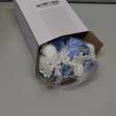 Leinuosen 3 Pack 6 ft Snowflake Garland Winter Felt Ball Garland Blue White Pom Balls Banner Cute Snowball Snowflake Christmas Felt Banners Ornaments Hanging String for Home Room Decor Holiday Party