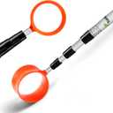 Golf Ball Retriever - Telescopic Aluminum Alloy Pole and Firm Nylon Cup Grabber (18ft)