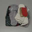 Kathfly 8 Pcs Christmas Mini Stockings 7 Inch Knitted Christmas Stockings with 30 Pcs Name Tags Classic Small Christmas Hanging Stockings for Xmas Family Holiday Party Decor, 4 Colors