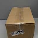 4 Inch Dryer Vent Cover Outside Hooded Wall Vent with Screen and Damper, Exhaust Vent Wall Mount Exterior Wall Vents Cover Cap for Dryer Ventilation&Outdoor Air Exhaust,Galvanized Steel,White