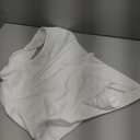 YMDUCH Women's Sexy Sleeveless Halter V Neck Backless Leotard Bodysuit Tops White Medium