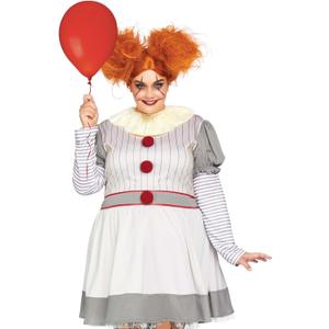 Leg Avenue Women's Creepy Clown Costume (Size, 2X)