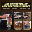 2 x Chemical Guys Leather Cleaning Quick Detailer Wipes (Works on Natural, Synthetic, Pleather, Faux Leather and More) On The Go Car Care Accessory (30 Ct)