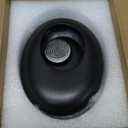 Japanese Inspired Ceramic Vase Ikebana kit, Pebble Shaped Flower Arrangement Bowl with 2inch Flower Frog Pin Frog Flower Stems Holder (Black)