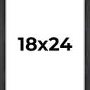 18x24 Shadow Box Black Display Frame | 3/4" Depth | Interior Size 18x24 or 24x18 Inches | UV Resistant Acrylic Plexiglass, Acid-Free Backing and Wall Hangers Included