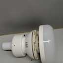 Socket Ceiling Fans with Lights and Remote, Dimmable LED Socket Fan Light, 3 Colors 3000K-6500K, 1700 Lumen, E26/27 Light Bulb Screw in Ceiling Fan for Bedroom, Kitchen, Living Room, Garage