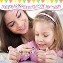 COO&KOO Girls Charm Bracelet Making Kit: Crafts for Girl 8-12 A Perfect Gifts Unicorn Girls Toy for Ages 6 7 8 9 10 Girl Jewelry Making Kit That Imagination Self-Expression and Inspires Creativity