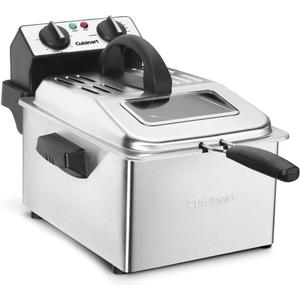 Cuisinart Deep Fryer, 4 Quart, CDF-200P1 (Stainless Steel)