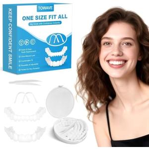 Veneers Teeth for Women and Men, Tooth Replacement Kit, Nature and Comfortable