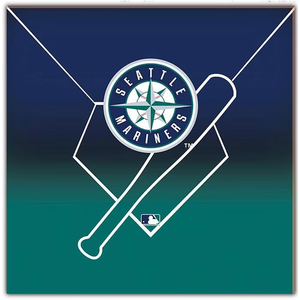 Seattle Mariners Decor Wooden Signs,Pack Of 2