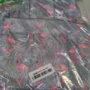 Vercord Backpack Organizer Insert Liner Hanging Travel Bag in Bag with Many Pockets Blue Flamingo, Large