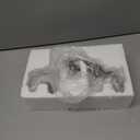 Elephant Statue.Silver Elephant Decor for Women,Mom Gifts.Elephant Figurines Brings Good Luck.Decoration Ornaments for Living Room,Table Centerpiece, Shelf, Office Decor (Silver)