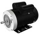 3HP Electric Motor Single Phase,3450RPM,5/8"Shaft Diameter CW/CCW, General Motor TEFC,IP55,60HZ,208-230V