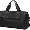 Gym Bags for Men, Small Duffle Bag for Travel, Waterproof Overnight Bag with Shoe Compartment, Cordura Sports Bag for Fitness/Short Trip