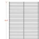 Stainless Steel Cooking Grill Grid Replacement 52081 for Select Gas Grill,for Aussie,for Charbroil,for Kenmore,for Master Chef,for Thermos,for Kmart Models