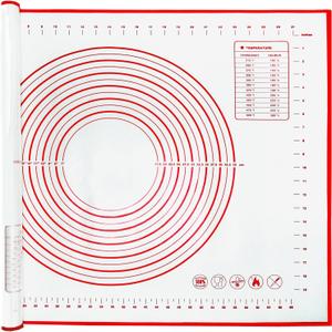 Extra Large 31.5'' x 24" Silicone Baking Mat for Rolling Dough & Pastry  Non-Stick, Heat-Resistant Kitchen Counter Protector  Dishwasher Safe, Easy Clean (XXL-31.5'' X 24'')