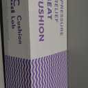 C CUSHION LAB Patented Pressure Relief Seat Cushion for Long Sitting Hours on Office/Home Chair, Car, Wheelchair - Extra-Dense Memory Foam for Hip, Tailbone, Coccyx, Sciatica - Light Grey (Gray)