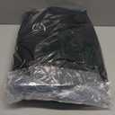 Searock 21 Inch Gym Bag with Shoe Compartment, Sports Duffle Bag for Travel, Carry On Duffel Bag, Weekender Overnight Bags for Men and Women Traveling (Deep Black)