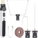 6 in 1 Cordless Foam Cutter,Electric Cutting Machine Pen Tools Kit,Styrofoam Cutting Pen, Foam Carving Tools for Foam Cutting Holes Digging Details Handling