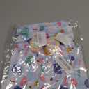 Easter Day Dog Costume Dress L, Green Clover Print with Satin Bow, White Pet Dress for 11-13 lbs Dogs and Cats, Holiday Party Clothing, Color: Light Blue, M