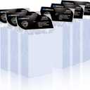 Mlikero 600 Count Card Sleeves, Clear Soft Trading Card Sleeves, Polypropylene (PP), Fit for MTG, TCG, Baseball, Football, Game Cards