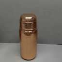 Leathervine 100% Pure Copper Water Bottle for Drinking 64 oz with Lid| Leak Proof Ayurvedic Vessel to Support Digestion, Immunity | Lightweight, Eco-Friendly, Travel Use, Best Gift for Wellness Lovers