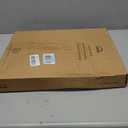 Bemis 7300SLEC Slow Close Toilet Seat, Easy Clean Hinges and Durable Plastic Seat, Made in USA, Elongated, White