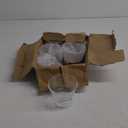 7.5OZ Glass Dessert Bowls/Cups, Set of 6 - Elegant Clear Glass Bowls for Ice Cream, Sundae, Fruit, Salad, Snack & Cocktail - Perfect for Home Use, Weddings, Parties & Special Occasions