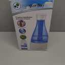 PureGuardian Ultrasonic Cool Mist Humidifier, 30 Hrs. Run Time, 0.5 Gal. Tank Capacity, 350 Sq. Ft. Coverage, Small Rooms, Quiet, Filter Free, Silver Clean Treated Tank, H940AR (1 Count (Pack of 1))