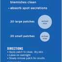 PanOxyl PM Overnight Spot Patches, Advanced Hydrocolloid Healing Technology, Fragrance Free, 40 Count Pack of 1