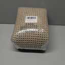 tchdio Waffle Bath Mat-Runner Rug, Super Absorbent Non Slip Bath Mats for Bathroom Machine Washable Long Rugs with Tassels, Bath Rugs for Bathroom Floor Beside Tub, 2' x 6' (Brown)