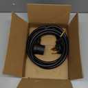 10FT 3 Prong Dryer 30A 10-30P to 10-30R / EV Extension Cord Level 2 EV Charging 125V/250V STW 10 Gauge Heavy Duty Extension Cord Black