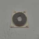 Frost King P D-Section Rubber Self-Stick Weatherseal Tape, 5/16" W, 1/4" T, 17 ft L, Brown