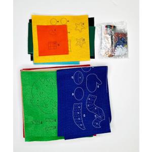 Christmas Stocking Kit, DIY, Sequins, Beads, Embellishments. All Components Included to Make The Christmas Stocking kit  13 pcs