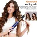 5 in 1 Hair Dryer Brush Set,Professional Negative Ionic Hot Air Styler, Air Curling Wrap Styler,Detachable Blow Dryer Brush With Auto Wrap Curlers,Hair Styling Tools For Straight/Curl/Drying/Smoothing