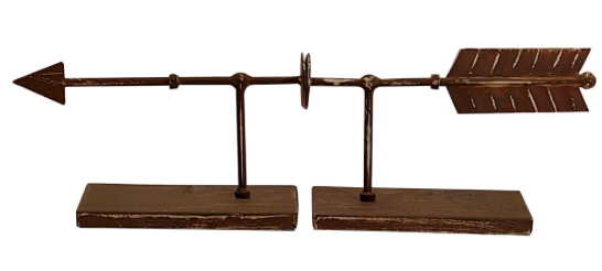 HD Designs Iron Arrow Bookends