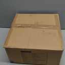 Farmhouse Chandelier, 5-Light Gold Chandelier with White Fabric Shade, Height Adjustable Modern Dining Room Light Fixture with E26 Base for Bedroom Foyer Hallway Entryway Kitchen Living Room (Rose Copper)