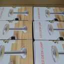 Riakrum 12 Pcs LED Cordless Table Lamp Bulk Rechargeable,Silver | Portable Wireless Lamps, 3 Color Stepless Dimming, 15 Hour Battery, Touch Control, Wedding Home Restaurant Decor