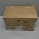 Baquler 48 Pcs 7.5 Inch Ivory Flameless Taper Candles LED Candle Sticks Battery Operated Flickering LED Candlestick Window Plastic Candle for Wedding Halloween Christmas Decor(No Battery)