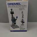 Dremel Drill Press Rotary Tool Workstation Stand with Wrench - Mini Portable Press & Tool Holder - 2 Inch Depth- Ideal for Drilling Perpendicular and Angled Holes - 220-01 (No Size)