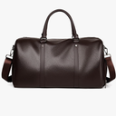 Leather Travel Duffle Bag for Men, Woven Carry On Weekender Overnight Bags for Business Sports Gym