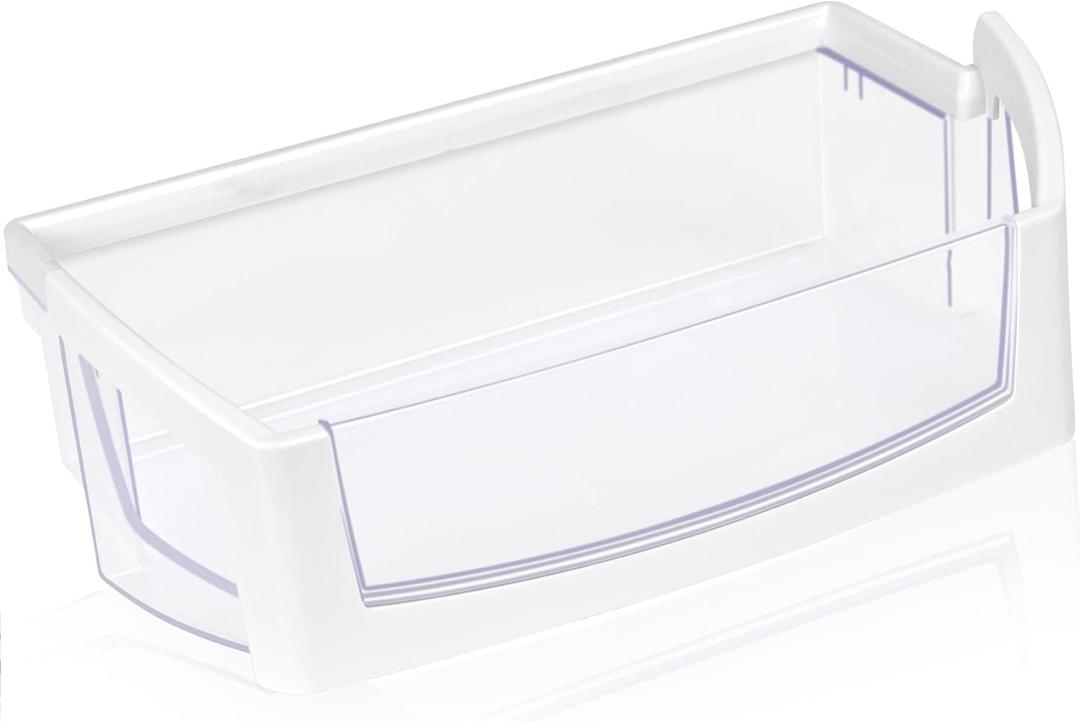 [2 PACK] UPGRADED WPW10224961 Refrigerator Door Shelf Bin Replacement Compatible with Whirlpool Refrigerator Door Shelf W10224961 Maytag Gallon Shelf WRF555SDF WRF555SDH WRX735SDBM Fridge Bin Right