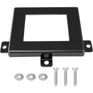 Radar Sensor Protector Cover Compatible with Honda CR-V 2023-2025  Fit for CR-V Models Featuring Front Radar SensorHeavy-Duty Steel Anti-Theft Bracket (Black)